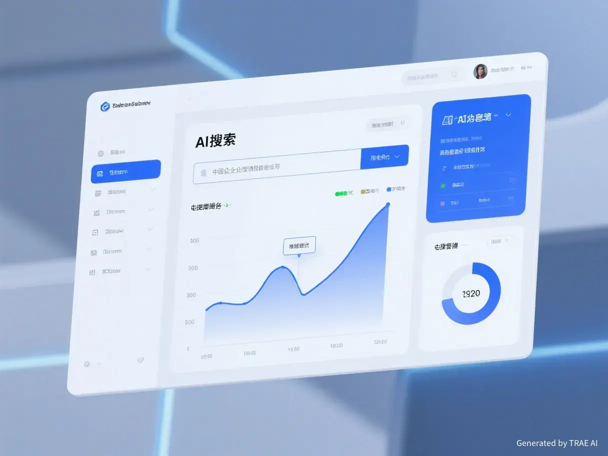 AI 搜索增长数据看板