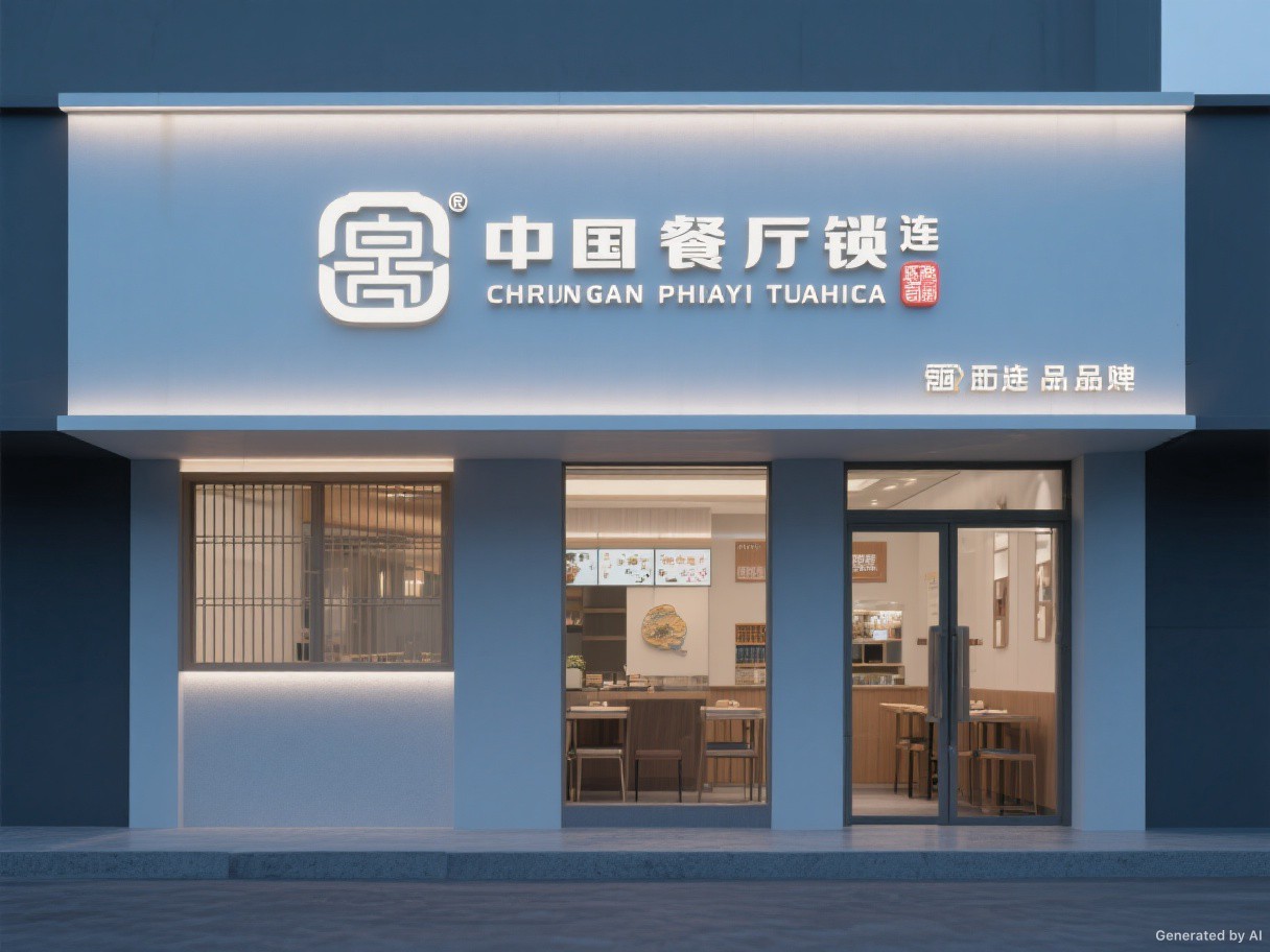 餐饮连锁行业背景图
